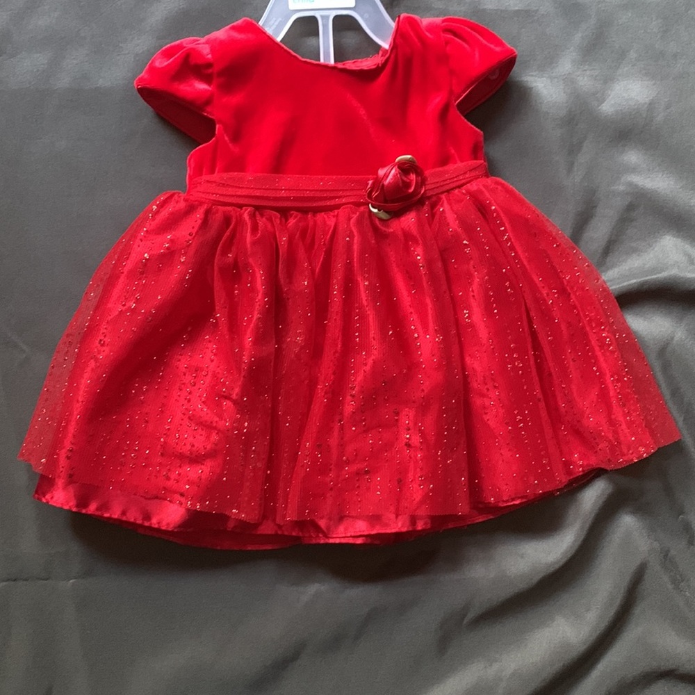 George red holiday dress